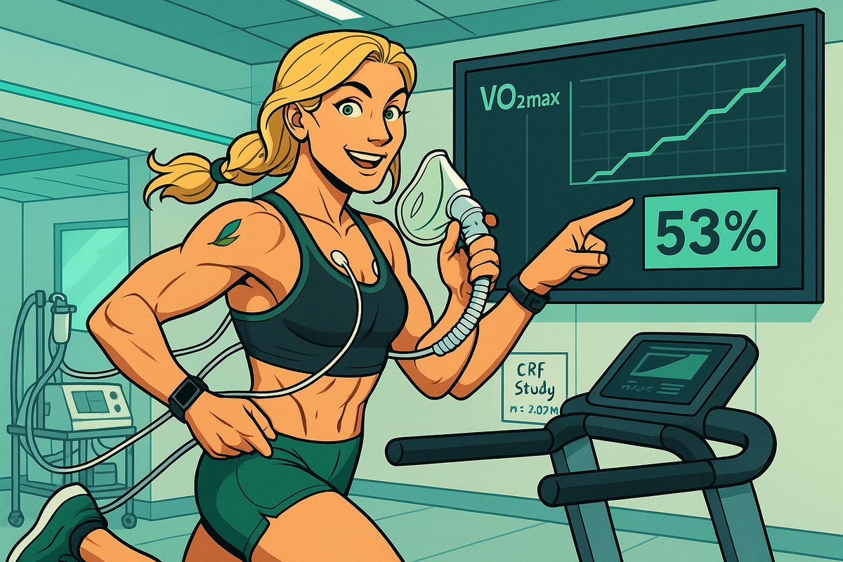 VO2max — один із найсильніших предикторів тривалості життя: чому кардіовитривалість варто відстежувати нарівні з тиском і холестерином